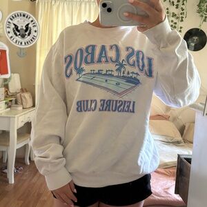 pacsun graphic crewneck
